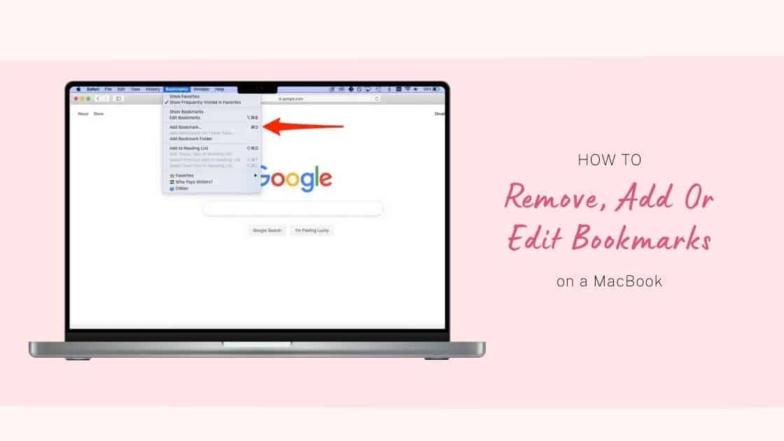 How To Remove Add Or Edit Bookmarks on a MacBook