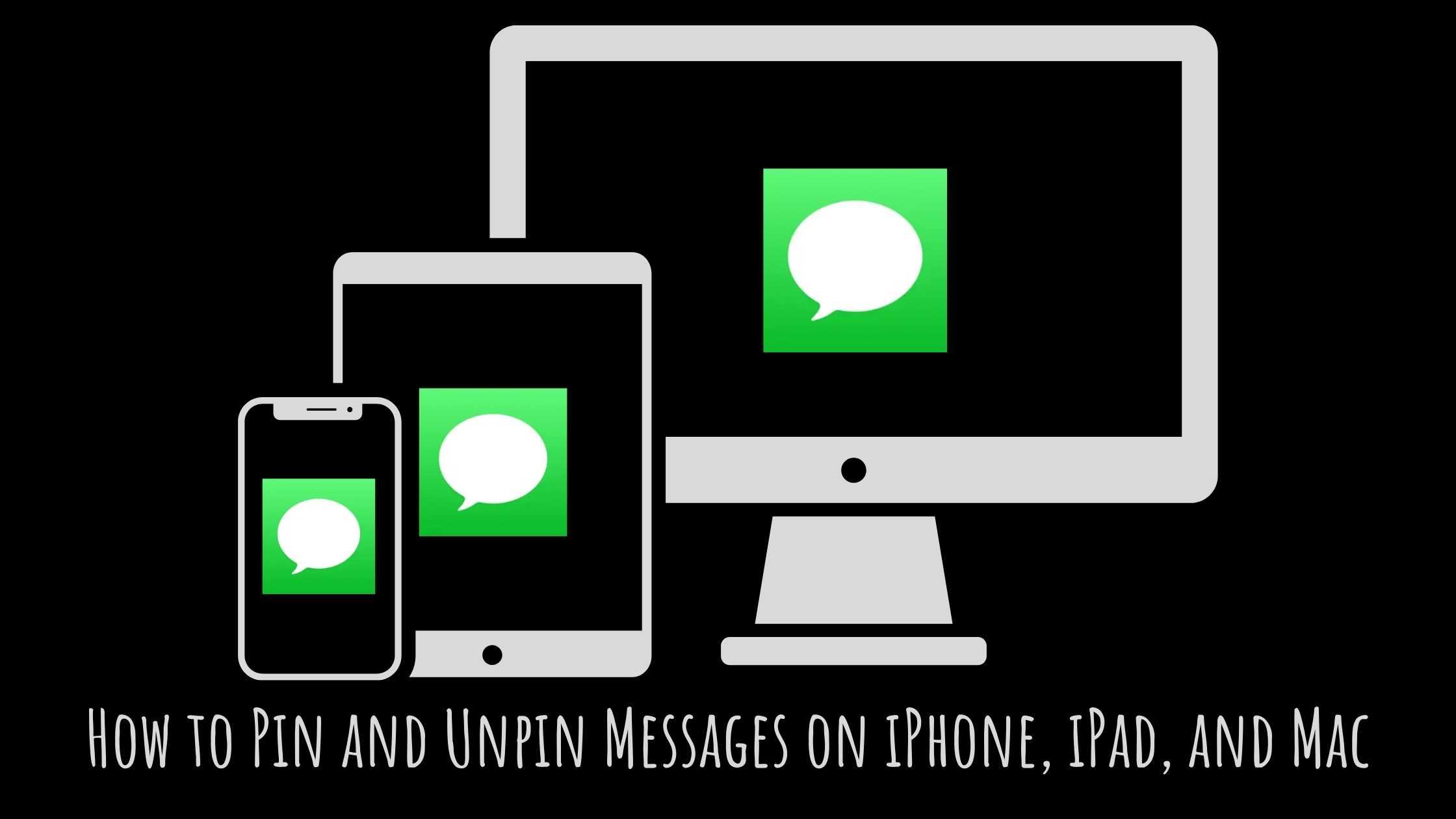 How to Pin and Unpin Messages on iPhone iPad and Mac