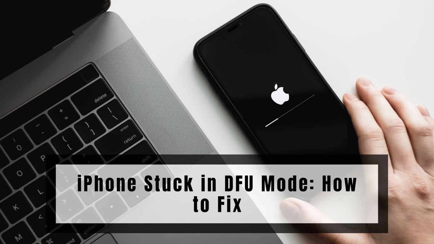 iPhone Stuck in DFU Mode: How to Fix|iphone dfu fix